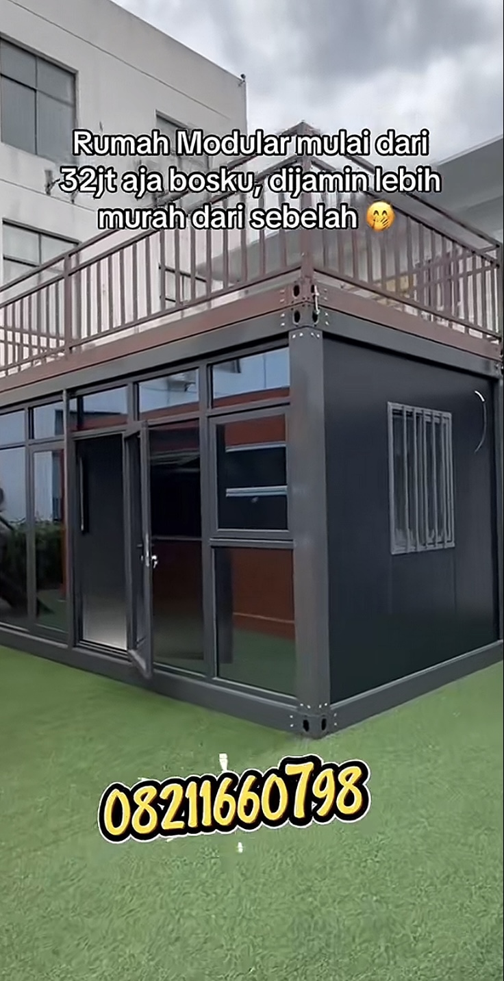 Rumah Modular Mulai 32 Jutaan!